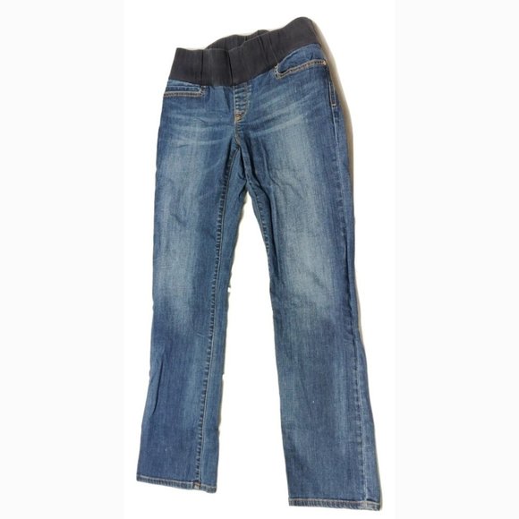 Gap Maternity Stretch Band Denim Jeans - Picture 1 of 3